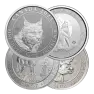 3/4 troy ounce zilveren munt diverse producenten - foto 2 - voorbeeld